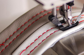 Decorative stitching sewing machine